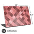 Autumn Red Geometric Universal Laptop 16in (13 x 9.4in) Skin